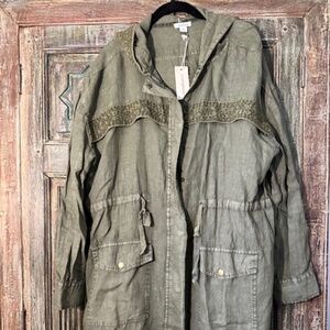 Sundance Linen Anorak Jacket